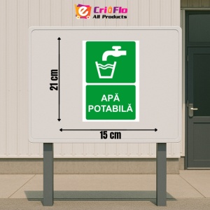 Indicator Apa potabila 2, Sticker autocolant - Img 2