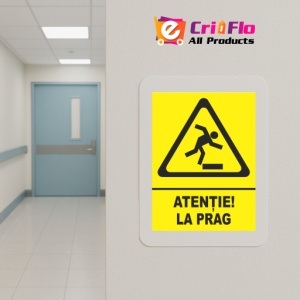 Indicator Atentie la prag, Sticker autocolant - Img 5