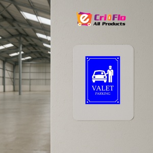 Indicator Attendant car parking sign valet service, Sticker autocolant - Img 4
