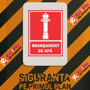 Indicator Bransament de apa, Sticker autocolant - Img 3
