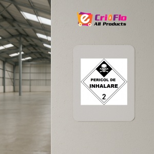 Indicator Cu pericol de inhalare clasa 2 adr, Sticker autocolant - Img 3