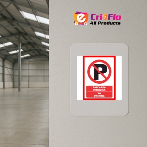 Indicator De parcare interzisa no parking, Sticker autocolant - Img 3