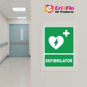 Indicator Defibrialtor, Sticker autocolant - Img 5