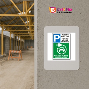 Indicator Electric Vehicle Charging Parking Sign, Sticker autocolant - Img 5