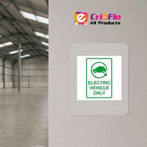 Indicator Electric Vehicle Parking Sign, Sticker autocolant - Img 3