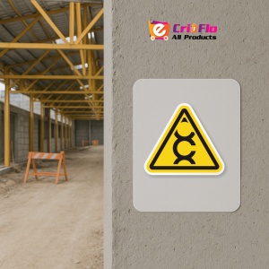 Indicator Eticheta cu simbol cancerigen, Sticker autocolant - Img 5