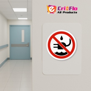 Indicator Eticheta fara lichid la priza, Sticker autocolant - Img 4