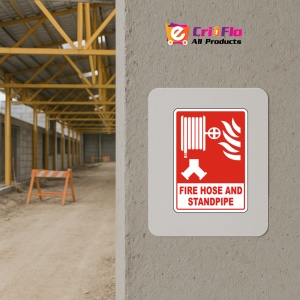 Indicator Fire Hose and Standpipe Sign, Sticker autocolant - Img 5