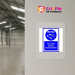 Indicator Folositi scule antiscantei, Sticker autocolant - Img 3