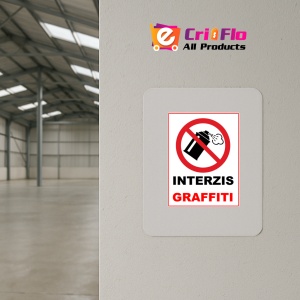 Indicator Graffiti interzis, Sticker autocolant - Img 3