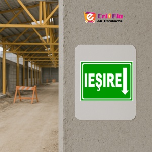 Indicator Iesire in sageata in jos, Sticker autocolant - Img 5