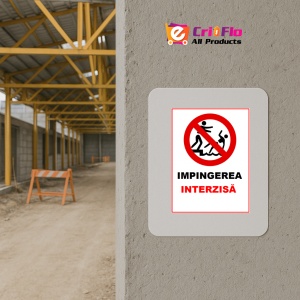 Indicator Impingerea interzisa, Sticker autocolant - Img 5