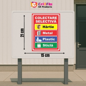Indicator Indicator colectare selectiva, Sticker autocolant - Img 2