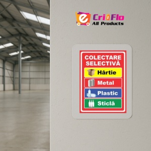 Indicator Indicator colectare selectiva, Sticker autocolant - Img 4