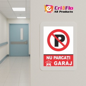 Indicator Indicator nu parcati garaj, Sticker autocolant - Img 5