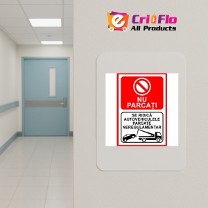 Indicator Nu parcati, Sticker autocolant - Img 4