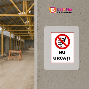 Indicator Nu urcati, Sticker autocolant - Img 5