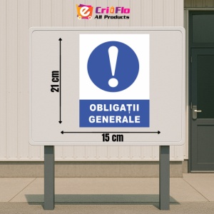 Indicator Obligatii generale, Sticker autocolant - Img 2