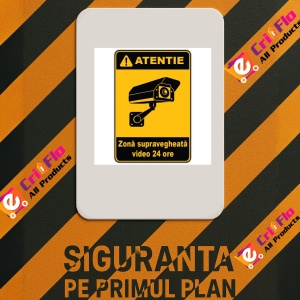 Indicator Panou video, Sticker autocolant - Img 2