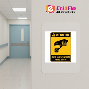 Indicator Panou video, Sticker autocolant - Img 4