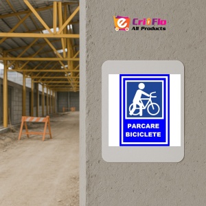 Indicator Parcare biciclete v1, Sticker autocolant - Img 5