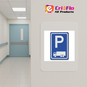 Indicator Parcare camioane, Sticker autocolant - Img 4