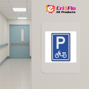 Indicator Parcare mopede motociclete, Sticker autocolant - Img 4