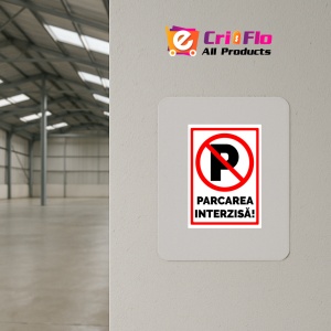 Indicator Parcarea interzisa, Sticker autocolant - Img 3