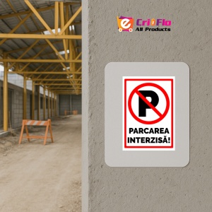 Indicator Parcarea interzisa, Sticker autocolant - Img 5