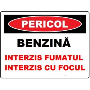 Indicator Pentru benzina, Sticker autocolant