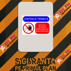 Indicator Pentru centrala termica, Sticker autocolant - Img 2