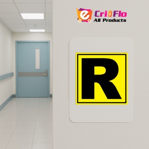 Indicator Pentru depozit litera R randul R si poarta R, Sticker autocolant - Img 4