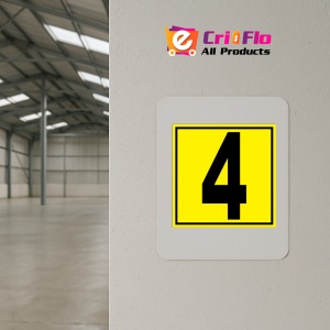 Indicator Pentru depozit numarul 4 randul 4 poarta 4, Sticker autocolant - Img 3