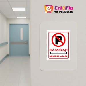 Indicator Pentru drum de acces nu parcati, Sticker autocolant - Img 4