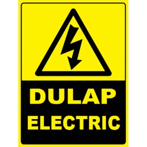 Indicator Pentru dulap electric, Sticker autocolant