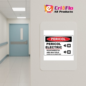 Indicator Pentru echipamente cu mai multe surse de curent, Sticker autocolant - Img 4