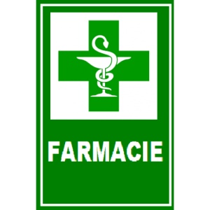 Indicator pentru farmacie, Sticker autocolant