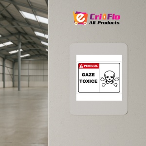 Indicator Pentru gaze toxice, Sticker autocolant - Img 2