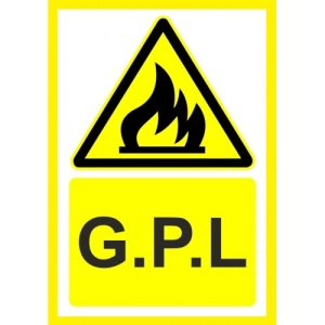 Indicator Pentru gpl, Sticker autocolant