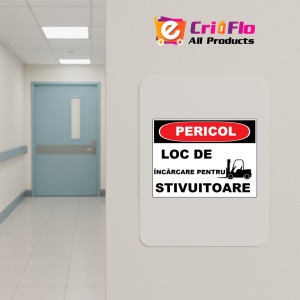 Indicator Pentru loc de incarcare pentru stivuitoare, Sticker autocolant - Img 4