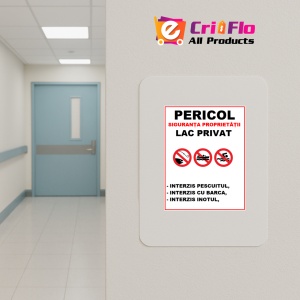 Indicator Pentru locuri private, Sticker autocolant - Img 4