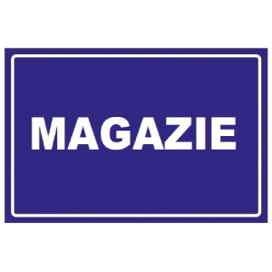 Indicator Pentru magazine, Sticker autocolant