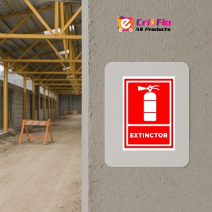 Indicator Pentru marcare extinctor, Sticker autocolant - Img 5
