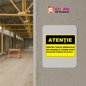 Indicator Pentru operatiile de sudare si taiere, Sticker autocolant - Img 5