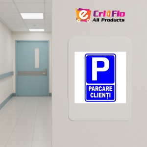 Indicator Pentru parcare clienti, Sticker autocolant - Img 4
