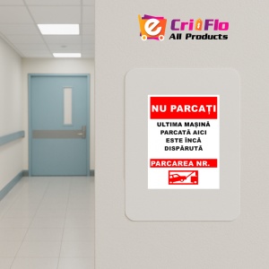 Indicator Pentru parcare cu numar, Sticker autocolant - Img 4