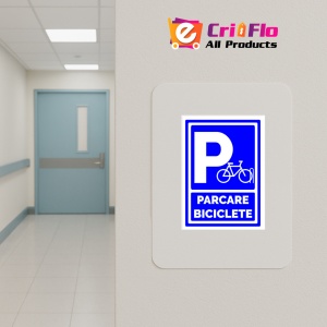 Indicator Pentru parcari cu bicicleta, Sticker autocolant - Img 4