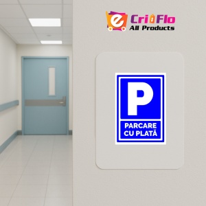 Indicator Pentru parcari cu plata, Sticker autocolant - Img 4