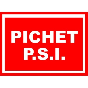 Indicator Pentru pichet psi, Sticker autocolant