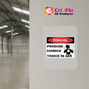 Indicator Pentru produse chimice in aer, Sticker autocolant - Img 3